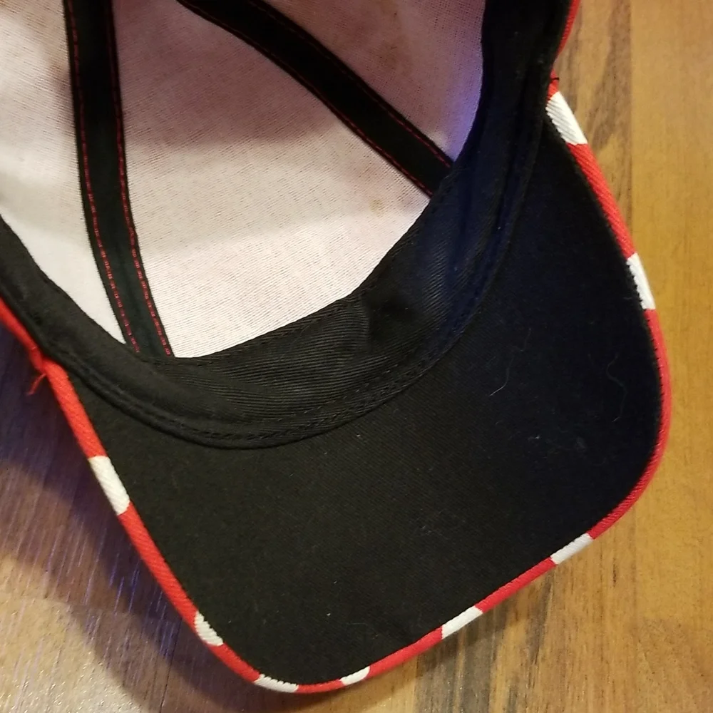 Disney Disneyland Parks Minnie Mouse Ears Hat with Polka Dot Puffy Bow Youth